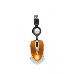 VERBATIM Go Mini ratón USB tipo A Óptico 1000 DPI