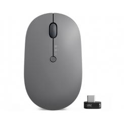 Lenovo Go Wireless Multi Device ratón Ambidextro RF Wireless + Bluetooth + USB Type-A Óptico 2400 DPI
