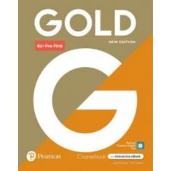 GOLD 6E B1+ PRE-FIRST STUDENTS BOOK WITH INTERACT LONGMAN