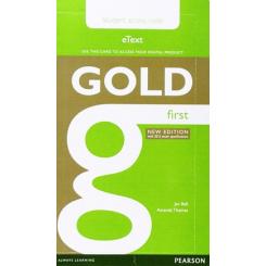 GOLD FIRST NEW EDITION STUDENT ACCESS CARD LONGMAN