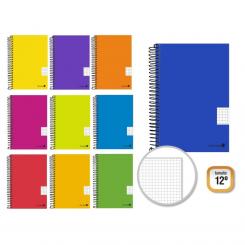 GOLDEN Cuaderno espiral T.P. 12º 80 hojas natural