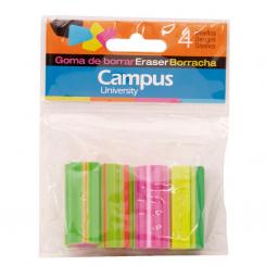 Goma Borrar Campus Fantasia / 4 Ud