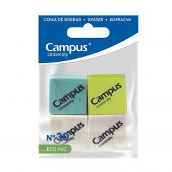 Goma Borrar Campus N30-Eco Pvc / 4 Ud