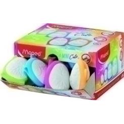 Goma Borrar Maped Squeeze Mini Cute Expositor De 16