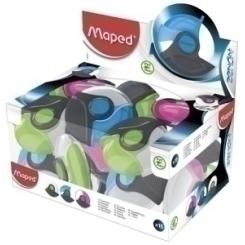 Goma De Borrar Maped Zenoa Plus Con Protector Rotativo Expositor De 15