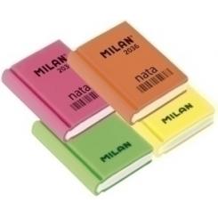 Goma De Borrar Milan 2036 Con Forma De Libro, Colores Surtidos   (Ud.)
