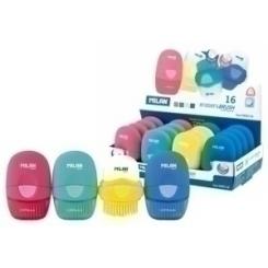 Goma De Borrar Milan Eraser&Brush Capsule Con Cepillo  (Ud.)
