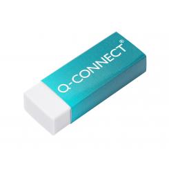 Goma de borrar Q-CONNECT plastica escolar y oficina