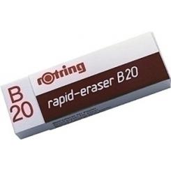 Goma De Borrar Rotring Lapiz B20 Caja De 20