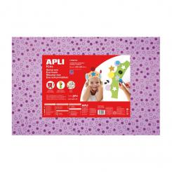 Goma EVA APLI 60X40 Fucsia Dibujos 1 Un