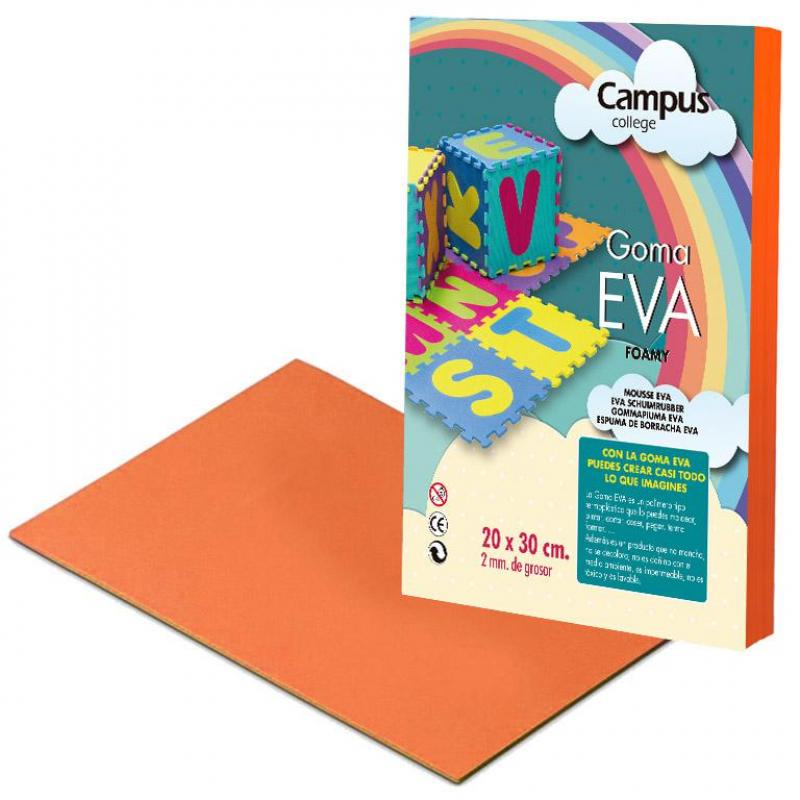 goma-eva-campus-a4-naranja