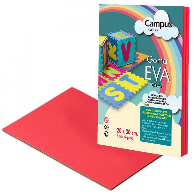 goma-eva-campus-a4-rojo