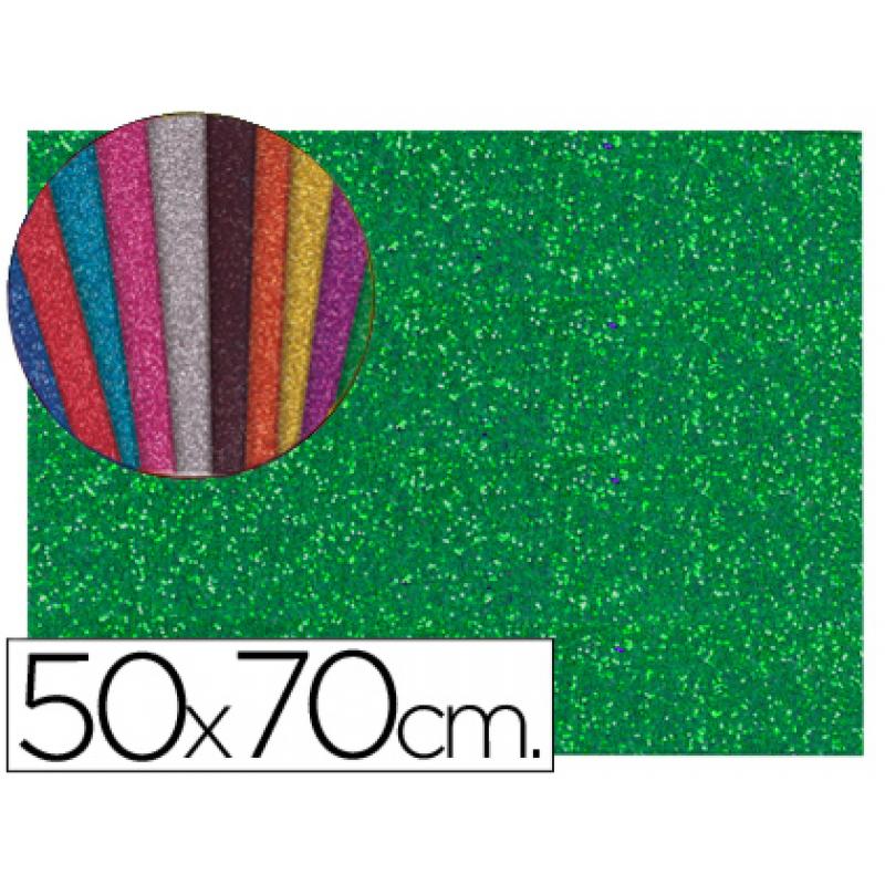 goma-eva-con-purpurina-liderpapel-50x70cm-60gr-m2-espesor-2mm-verde