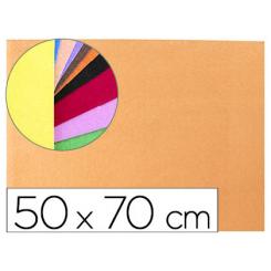 Goma eva LIDERPAPEL 50x70cm 60g/m2 espesor 2mm textura toalla carne