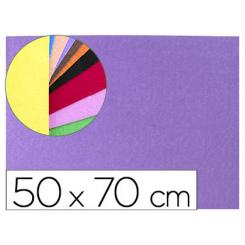 Goma eva LIDERPAPEL 50x70cm 60g/m2 espesor 2mm textura toalla lila