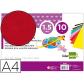 goma-eva-liderpapel-din-a4-60gr-m2-espesor-15mm-rojo-paquete-de-10-hojas