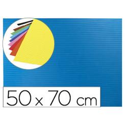 Goma Eva Ondulada LIDERPAPEL 50X70cm 2,2mm De Espesor Azul Claro