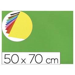 Goma eva ondulada LIDERPAPEL 50x70cm 2,2mm de espesor verde