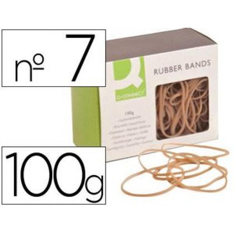 gomillas-elasticas-q-connect-1000-gr-numero-7-70-x-2-mm
