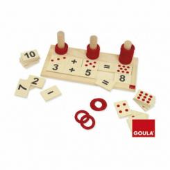 Goula Juego de Madera Relacionado para sumar y restar