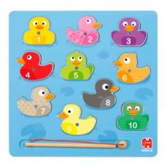 GOULA Puzzle madera magnetico 11 piezas 