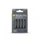 GP ReCyko Pro Pack de 4 Pilas Recargables 2100mAh AA 1.2V Precargadas Ciclo de Vida Hasta 1.500 Veces