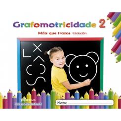 Grafomotricidade 2. 3 Anos. Máis Que Trazos 2019, Ed. XERAIS
