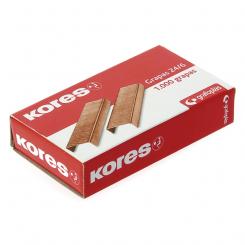 KORES 1.000 Grapas Cobreadas 24/6