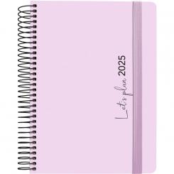 GRAFOPLÁS Agenda 2025 15x21 D/P COLORS lavanda