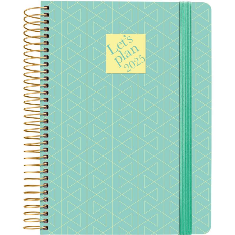 grafoplas-agenda-2025-15x21-d-p-geometric-turquesa