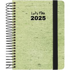 GRAFOPLÁS Agenda 2025 A6 S/V ECOJEANS verde