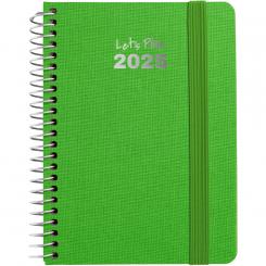 GRAFOPLÁS Agenda 2025 A6 S/V FANCY verde