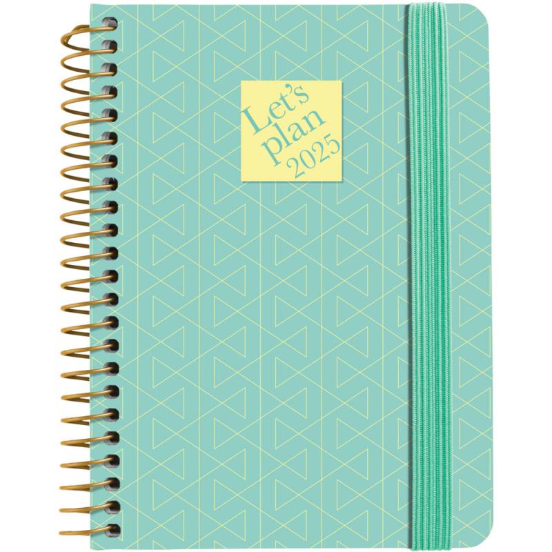 grafoplas-agenda-2025-a6-s-v-geometric-turquesa