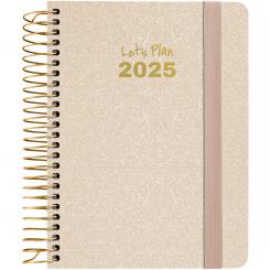 GRAFOPLÁS Agenda 2025 A6 S/V METALLIC arena