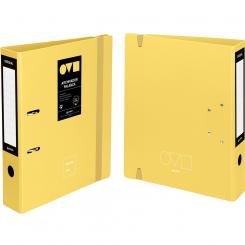 Grafoplás Archivador Palanca A4 65MM  UNEQUAL MINIMAL Amarillo soft
