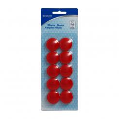 WESTCOTT Blister 10 Imanes 30mm rojo