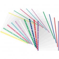 Grafoplás Bolsa 25 Fundas Folio PP Indic. Vivos
