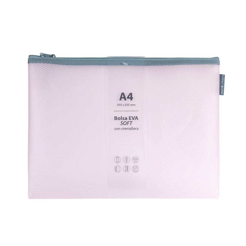 grafoplas-bolsa-zipper-bag-a4-eva-mate-rosa-soft