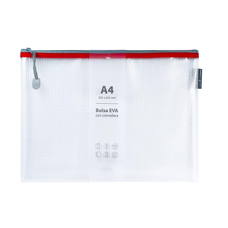 grafoplas-bolsa-zipper-bag-a4-eva-rojo