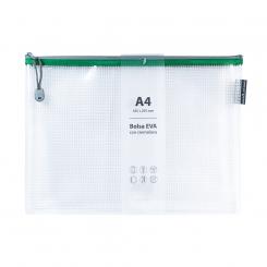 GRAFOPLÁS Bolsa Zipper Bag A4 Eva Verde