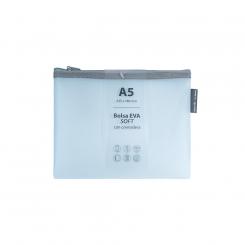 GRAFOPLÁS Bolsa Zipper Bag A5 Eva Mate Azul Soft