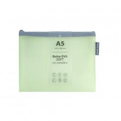 GRAFOPLÁS Bolsa Zipper Bag A5 Eva Mate Mint Soft