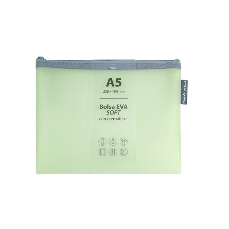 grafoplas-bolsa-zipper-bag-a5-eva-mate-mint-soft