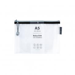 GRAFOPLÁS Bolsa Zipper Bag A5 Eva Negro
