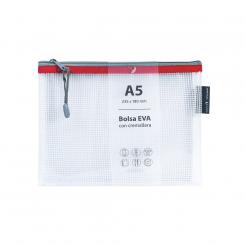 GRAFOPLÁS Bolsa Zipper Bag A5 Eva Rojo