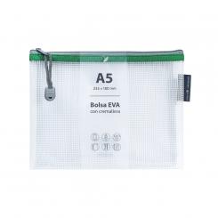 GRAFOPLÁS Bolsa Zipper Bag A5 Eva Verde
