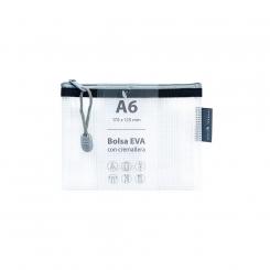 GRAFOPLÁS Bolsa Zipper Bag A6 Eva Negro