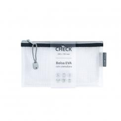 GRAFOPLÁS Bolsa Zipper Bag Check Eva Negro