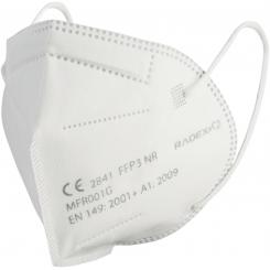 Grafoplas Caja 10 Mascarillas FFP3 blanco RADEX