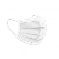 Grafoplas Caja 50 Masc.Quirur.Iir C/Gomas Blanco